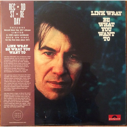 Link Wray Be What You Want To Vinyl LP USED