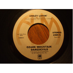 The Ozark Mountain Daredevils Crazy Lovin' USED VINYL 7INCH 45 RPM SINGLE