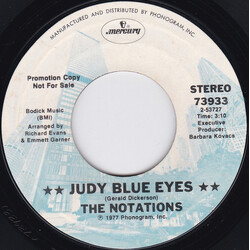 The Notations Judy Blue Eyes / I Can Testify (Good Things Come To Those Who Wait) USED VINYL 7INCH 45 RPM PROMO
