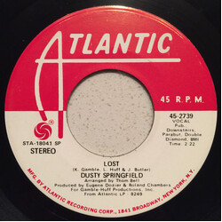 Dusty Springfield Lost USED VINYL 7INCH 45 RPM SINGLE PROMO STEREO MONO