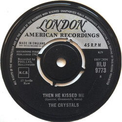 The Crystals Then He Kissed Me USED VINYL 7INCH 45 RPM SINGLE
