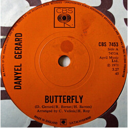 Danyel Gérard Butterfly USED VINYL 7INCH SINGLE