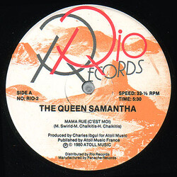 Queen Samantha Mama Rue (C'est Moi) / Summer Dream USED VINYL 12INCH 33 S RPM