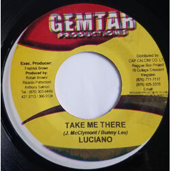 Luciano (2) / Ras Omeek Take Me There / Just Can't Run Away USED VINYL 7INCH 45 RPM