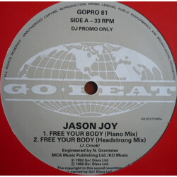 Jason Joy Free Your Body VINYL 12" USED