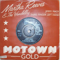 Martha Reeves & The Vandellas Jimmy Mack USED VINYL 7INCH 45 RPM SINGLE REISSUE