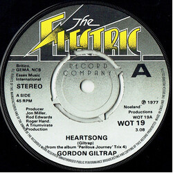 Gordon Giltrap Heartsong USED VINYL 7INCH SINGLE