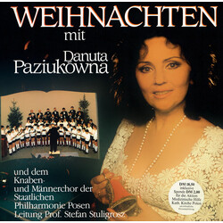 Danuta Paziukówna / Chór Chłopięcy I Męski Państwowej Filharmonii W Poznaniu / Stefan Stuligrosz Weihnachten Mit Danuta Paziukówna Vinyl LP USED