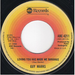 Guy Marks Loving You Has Made Me Bananas USED VINYL 7INCH 45 RPM SINGLE REISSUE