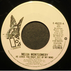 Melba Montgomery He Loved You Right Out Of My Mind USED VINYL 7INCH 45 RPM PROMO STEREO MONO