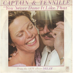 Captain And Tennille You Never Done It Like That USED VINYL 7INCH 45 RPM SINGLE STYRENE