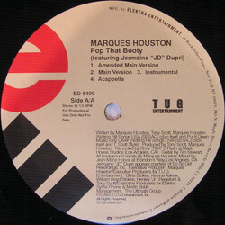 Marques Houston / Jermaine Dupri Pop That Booty USED VINYL 12INCH PROMO 33 S RPM