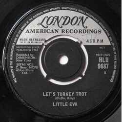 Little Eva Let's Turkey Trot / Old Smokey Locomotion VINYL 7" USED