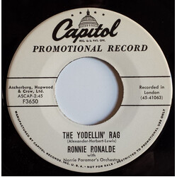 Ronnie Ronalde / Norrie Paramor And His Orchestra The Yodellin' Rag USED VINYL 7INCH 45 RPM PROMO