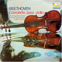 Ludwig van Beethoven / Wolfgang Schneiderhan / Berliner Philharmoniker / Eugen Jochum Concierto Para Violín Vinyl LP USED