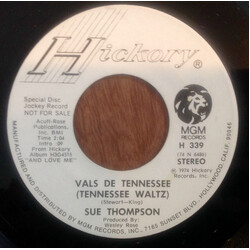 Sue Thompson Vals De Tennessee ( Tennessee Waltz) / The Very Thought Of Losing You USED VINYL 7INCH 45 RPM PROMO STEREO