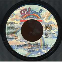 Aurra A Little Love / In My Arms USED VINYL 7INCH STYRENE