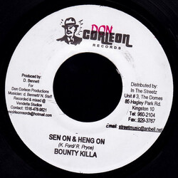 Bounty Killer Sen On & Heng On USED VINYL 7INCH 45 RPM