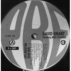 David Grant Life (The Blacksmith Remixes) USED VINYL 12INCH 45 RPM PROMO