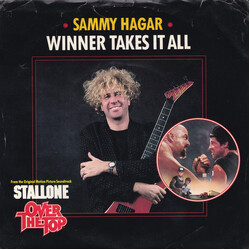 Sammy Hagar Winner Takes It All USED VINYL 7INCH 45 RPM SINGLE PROMO