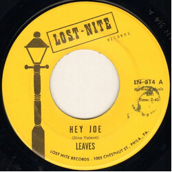 The Leaves Hey Joe / Girl From The East USED VINYL 7INCH 45 RPM SINGLE REISSUE
