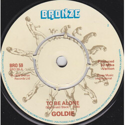 Goldie (7) To Be Alone USED VINYL 7INCH SINGLE