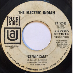 The Electric Indian Keem-O-Sabe USED VINYL 7INCH 45 RPM PROMO