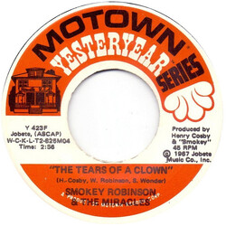 The Miracles The Tears Of A Clown / Who's Gonna Take The Blame USED VINYL 7INCH 45 RPM SINGLE REISSUE