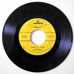 Chuck Berry Johnny B. Goode / Rock And Roll Music USED VINYL 7INCH 45 RPM REISSUE STYRENE