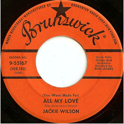 Jackie Wilson (You Were Made For) All My Love / A Woman, A Lover, A Friend USED VINYL 7INCH 45 RPM SINGLE
