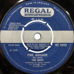 The Move Fire Brigade VINYL 7" USED