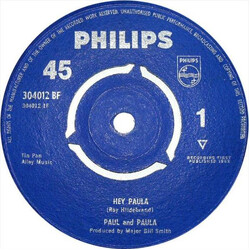 Paul & Paula Hey Paula USED VINYL 7INCH 45 RPM SINGLE
