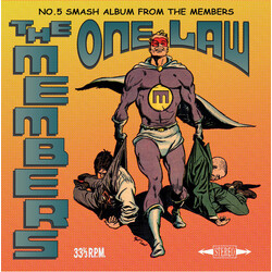 The Members One Law Vinyl LP USED