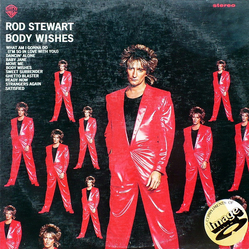 Rod Stewart Body Wishes Vinyl LP USED