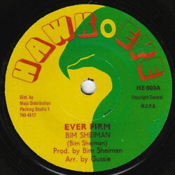 Bim Sherman Ever Firm USED VINYL 7INCH SINGLE