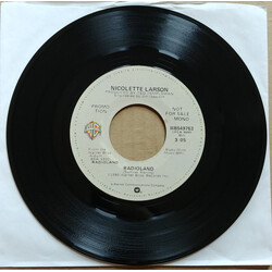 Nicolette Larson Radioland USED VINYL 7INCH 45 RPM PROMO STEREO MONO