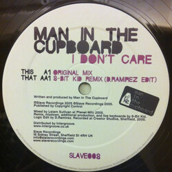 Man In The Cupboard I Don't Care USED VINYL 12INCH 45 RPM