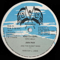 John Holt / Sunset Band Pretty Girl Vinyl 12" USED