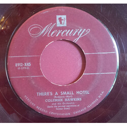 Coleman Hawkins And His Orchestra There's A Small Hotel USED VINYL 7INCH 45 RPM