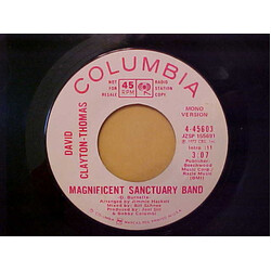 David Clayton-Thomas Magnificent Sanctuary Band USED VINYL 7INCH SINGLE PROMO