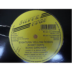 Boris Gardiner Eighteen Yellow Roses / Take Care Of My Heart USED VINYL 12INCH 45 RPM