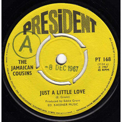 The Jamaican Cousins Just A Little Love USED VINYL 7INCH SINGLE 45 RPM