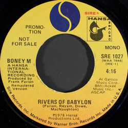 Boney M. Rivers Of Babylon USED VINYL 7INCH 45 RPM PROMO SINGLE MONO STEREO