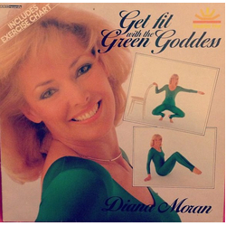 Diana Moran Get Fit With The Green Goddess Vinyl LP USED