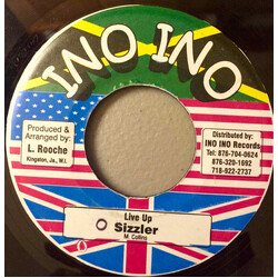 Sizzla Live Up USED VINYL 7INCH