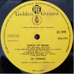 101 Strings Songs Of Praise Vinyl LP USED