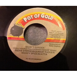 Richie Stephens / Junior Tucker / Mikey Spice / Skatta Secret Garden USED VINYL 7INCH 45 RPM