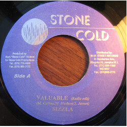 Sizzla Valuable USED VINYL 7INCH 45 RPM