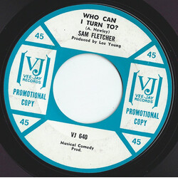 Sam Fletcher You're Next USED VINYL 7INCH 45 RPM PROMO