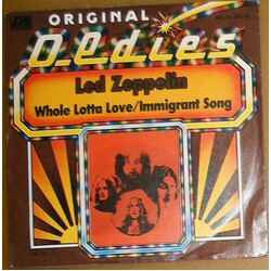 Led Zeppelin Whole Lotta Love / Immigrant Song USED VINYL 7INCH 45 RPM SINGLE